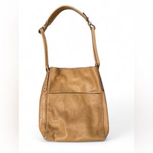 FRYE “Reed Magnetic Snap Bucket Bag”  full leather, very good condition!